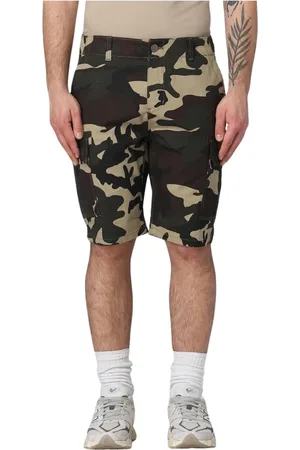 Dickies Szorty, Mężczyzna, Zielony, W33, Camo Print Cargo Shorts Mężczyźni