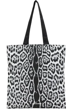 Saint Laurent Pre-owned, Kobieta, Czarny, ONE SIZE, Bawełna, Pre-owned Cotton totes