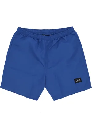 DOLLY NOIRE Szorty, Mężczyzna, Niebieski, L, Niebieskie Easy Shorts z elastycznym pasem