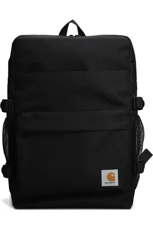 Carhartt Torebki, Mężczyzna, Czarny, ONE SIZE, Poliester, Plecak z wodoodpornej tkaniny z wyściełanymi paskami