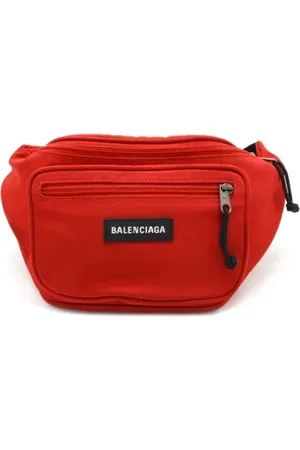 Balenciaga Pre-owned, Kobieta, Czerwony, ONE SIZE, Len, Pre-owned Fabric balenciaga-bags