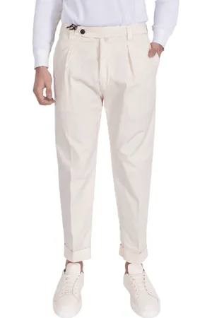 Berwich Spodnie, Mężczyzna, Beżowy, M, Bawełna, Spodenki Slim Fit Bermuda Kolor Latte