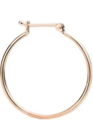 Dodo Akcesoria, Kobieta, Żółty, ONE SIZE, Minimalistyczne Kolczyki Hoops Elegancki Design