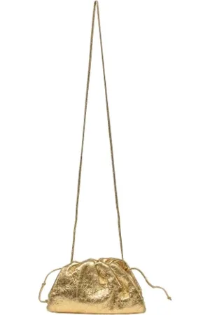 Bottega Veneta Pre-owned, Kobieta, Żółty, ONE SIZE, Skóra, Pre-owned Leather clutches