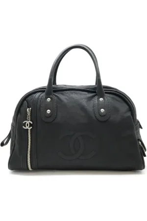 CHANEL Pre-owned, unisex, Czarny, ONE SIZE, Skóra, Pre-owned Leather travel-bags