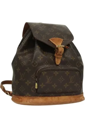 LOUIS VUITTON Pre-owned, Kobieta, brązowy, ONE SIZE, Skóra, Pre-owned Canvas backpacks