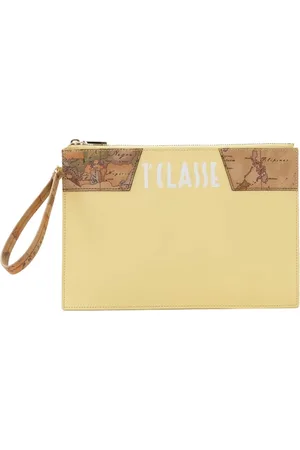ALVIERO MARTINI 1A CLASSE Torebki, Kobieta, Żółty, ONE SIZE, Geo Mirage Banana Clutch