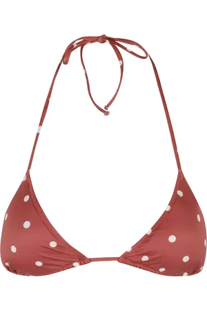 MC2 SAINT BARTH Stroje kąpielowe, Kobieta, Czerwony, S, Regulowany Bikini Trójkątny Top