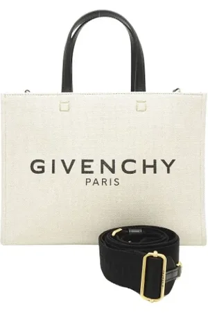 Givenchy Pre-owned, Kobieta, Beżowy, ONE SIZE, Bawełna, Pre-owned Canvas handbags