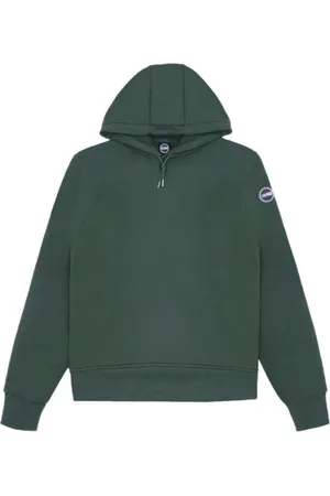 Colmar Bluzy, Mężczyzna, Zielony, M, Bawełna, Zielony Sweter z Kapturem Stylowy Wygodny