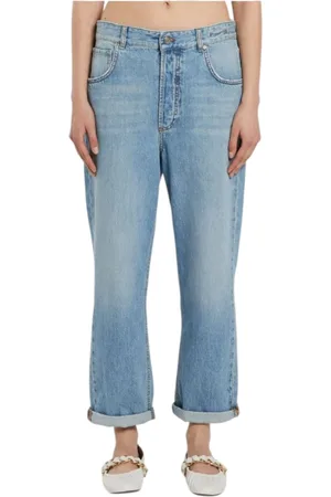 MARELLA Jeansy, Kobieta, Niebieski, XS, Jeansyy w stylu Tomboy w kolorze niebieskim