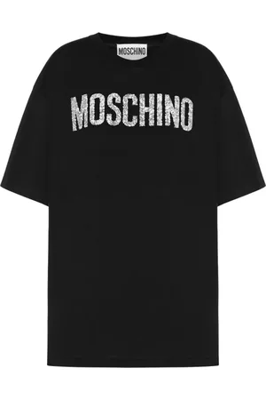 Moschino Koszulki, Kobieta, Czarny, S, Czarna koszulka i polo