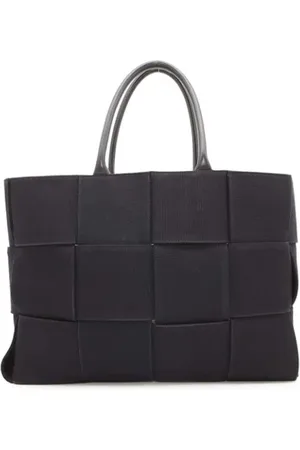 Bottega Veneta Pre-owned, Kobieta, Czarny, ONE SIZE, Pre-owned Canvas handbags