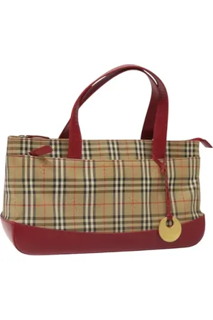 Burberry Pre-owned, Kobieta, Beżowy, ONE SIZE, Skóra, Pre-owned Canvas handbags