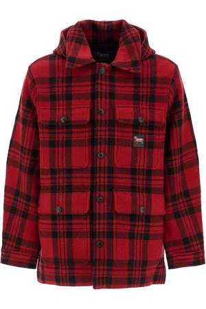 Woolrich Kurtki, Mężczyzna, Czerwony, S, Stylowa Kurtka Zimowa dla Mężczyzn