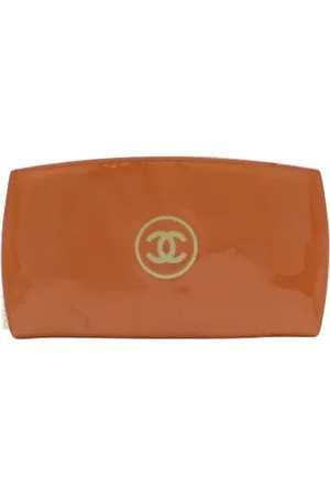 CHANEL Pre-owned, Kobieta, Pomarańczowy, ONE SIZE, Skóra, Pre-owned skórzane portfele
