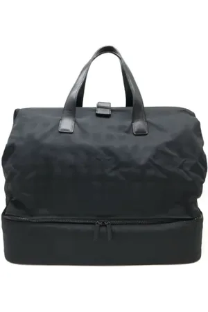 CHANEL Pre-owned, unisex, Czarny, ONE SIZE, Skóra, Pre-owned Fabric travel-bags