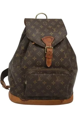 LOUIS VUITTON Pre-owned, Kobieta, brązowy, ONE SIZE, Skóra, Pre-owned Canvas backpacks