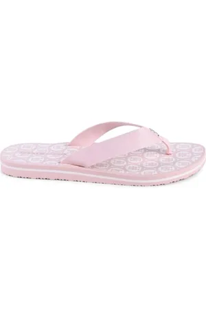 Tommy Hilfiger Buty, Kobieta, Różowy, 37 EU, Len, Różowe Casual Flip Flops Lato