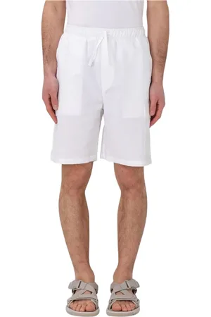 Colmar Szorty, Mężczyzna, Biały, L, Białe Casual Shorts