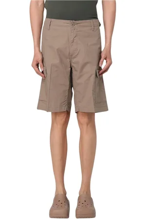 Carhartt Szorty, Mężczyzna, brązowy, W30, Cargo Shorts Multi Pocket Beige Stylowe