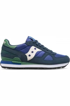 Saucony Buty, Mężczyzna, Niebieski, 42 1/2 EU, Stylowe Wygodne Sneakersy