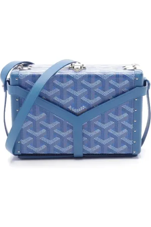 GOYARD Pre-owned, Kobieta, Niebieski, ONE SIZE, Skóra, Pre-owned Canvas crossbody-bags