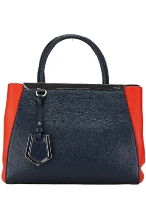 Fendi Pre-owned, Kobieta, Niebieski, ONE SIZE, Skóra, Pre-owned Leather fendi-bags
