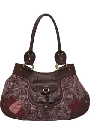 Céline Pre-owned, Kobieta, brązowy, ONE SIZE, Wełna, Pre-owned Wool handbags