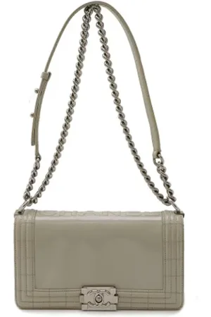 CHANEL Pre-owned, Kobieta, Szary, ONE SIZE, Skóra, Pre-owned Leather chanel-bags