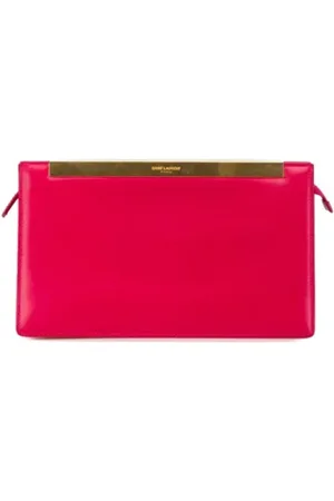 Saint Laurent Pre-owned, Kobieta, Różowy, ONE SIZE, Skóra, Pre-owned Leather clutches
