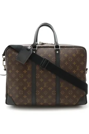 LOUIS VUITTON Pre-owned, Mężczyzna, brązowy, ONE SIZE, Skóra, Pre-owned płócienne torby Louis Vuitton