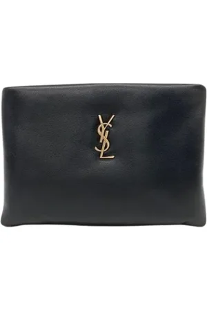 Saint Laurent Pre-owned, Kobieta, Czarny, ONE SIZE, Pre-owned Leather pouches