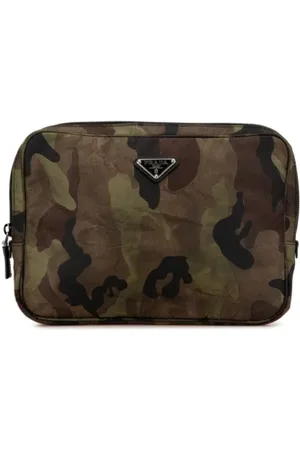 Prada Pre-owned, Kobieta, Zielony, ONE SIZE, Skóra, Pre-owned Leather prada-bags