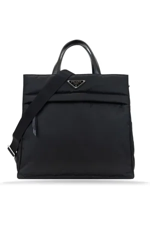 Prada Torebki, Kobieta, Czarny, ONE SIZE, Damska Torba na Ramię z Elementami Skóry