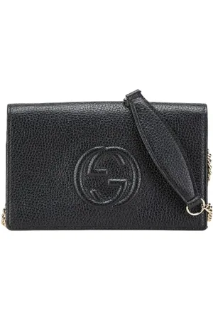 Gucci Pre-owned, Kobieta, Czarny, ONE SIZE, Skóra, Pre-owned Leather gucci-bags