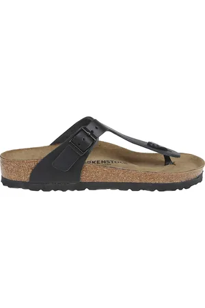 Birkenstock Buty, Kobieta, Czarny, 36 EU, Stylowe Klapki na Lato