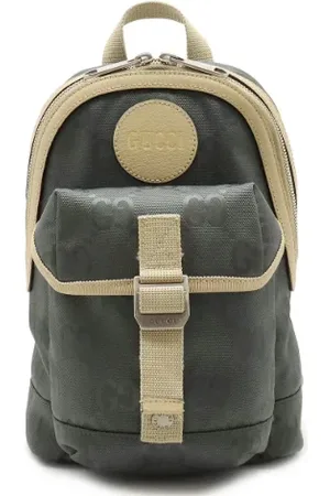 Gucci Pre-owned, Kobieta, Szary, ONE SIZE, Skóra, Pre-owned Fabric backpacks