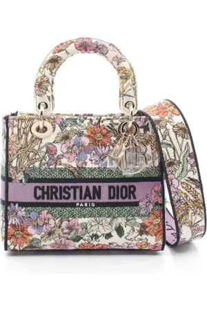 Dior Pre-owned, Kobieta, Wielobarwność, ONE SIZE, Pre-owned Canvas handbags