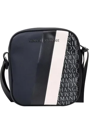 Armani Exchange Torebki, Mężczyzna, Niebieski, ONE SIZE, Nowoczesna i wszechstronna torebka