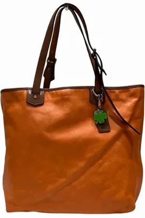 Coach Pre-owned, Kobieta, Pomarańczowy, ONE SIZE, Pre-owned Leather totes