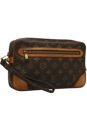 LOUIS VUITTON Pre-owned, Kobieta, brązowy, ONE SIZE, Skóra, Pre-owned Canvas clutches