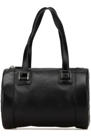 Bvlgari Pre-owned, Kobieta, Czarny, ONE SIZE, Skóra, Pre-owned skórzane torby na ramię