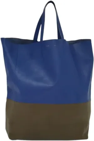 Céline Pre-owned, Kobieta, Niebieski, ONE SIZE, Skóra, Pre-owned Skórzane torebki