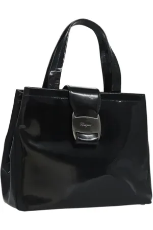 Salvatore Ferragamo Pre-owned, Kobieta, Czarny, ONE SIZE, Pre-owned Coated canvas handbags