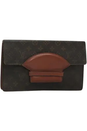 LOUIS VUITTON Pre-owned, Kobieta, brązowy, ONE SIZE, Skóra, Pre-owned Canvas clutches