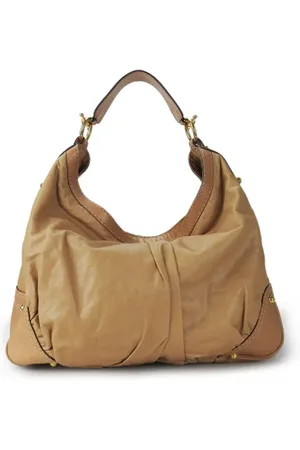 Gucci Pre-owned, Kobieta, Beżowy, ONE SIZE, Skóra, Pre-owned skórzane torby na ramię