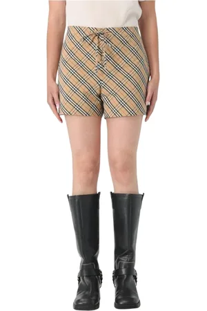 Burberry Szorty, Kobieta, Beżowy, 4XS, Elegant Shorts