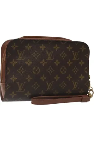 LOUIS VUITTON Pre-owned, Kobieta, brązowy, ONE SIZE, Skóra, Pre-owned Canvas clutches