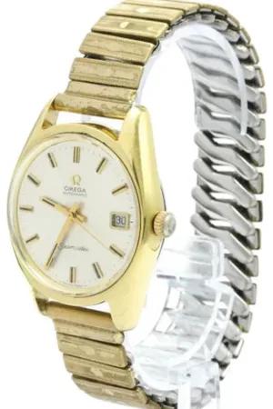 Omega Pre-owned, Mężczyzna, Szary, ONE SIZE, Pre-owned Stainless Steel watches